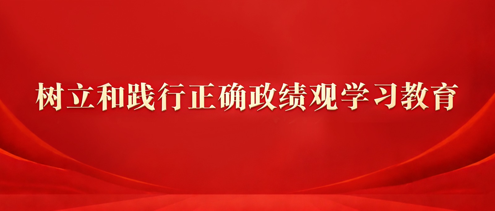 树立和践行正确政绩观学习教育